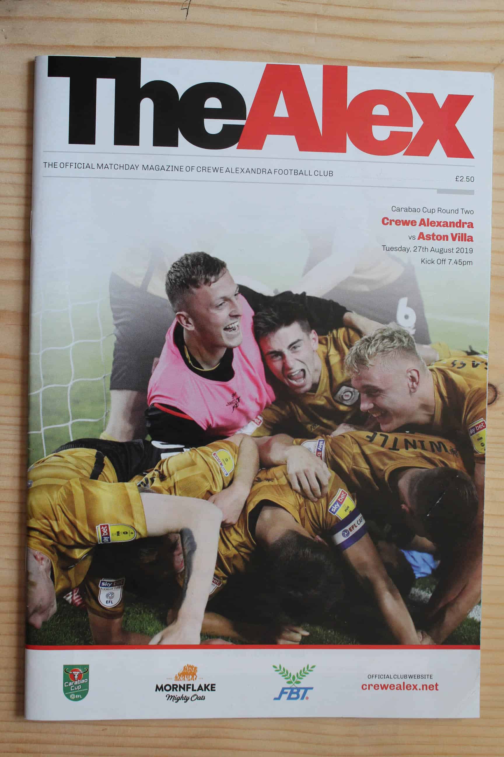 Crewe Alexandra FC v Aston Villa FC